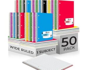 1 Subject Spiral Notebook